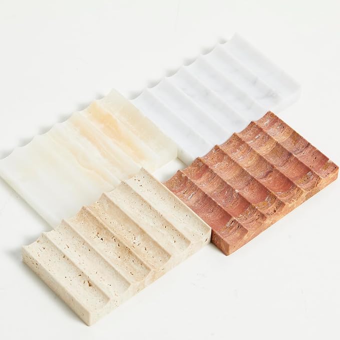 Luxurious Marble Soap Dish Jewelry Ring Tray - Image 6