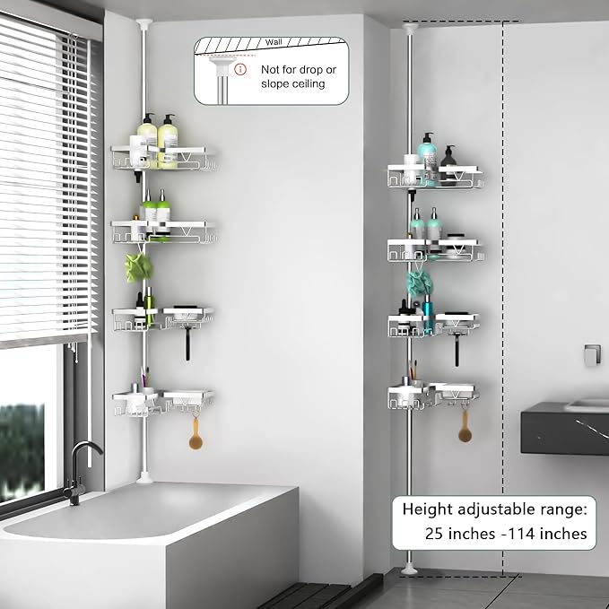 Shower Caddy Tension Pole - Image 6