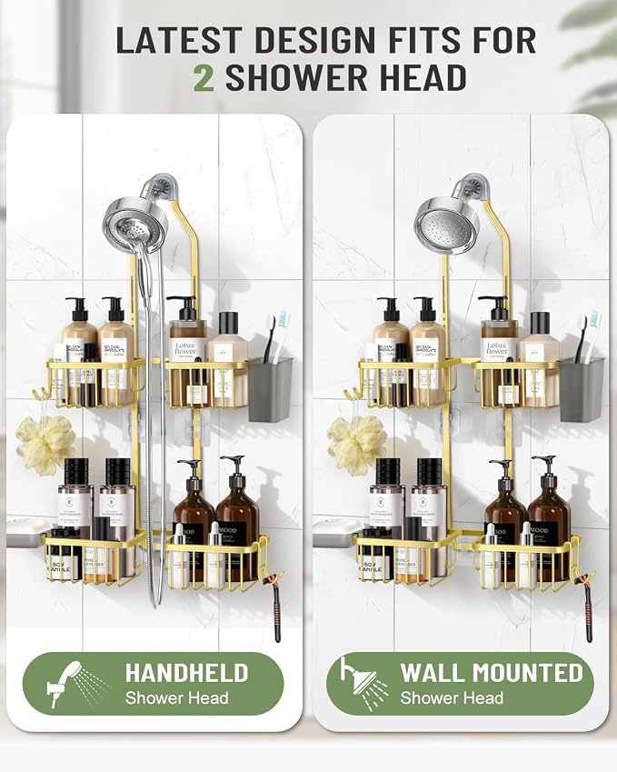 Adjustable Shower Caddy Hanging - Image 3