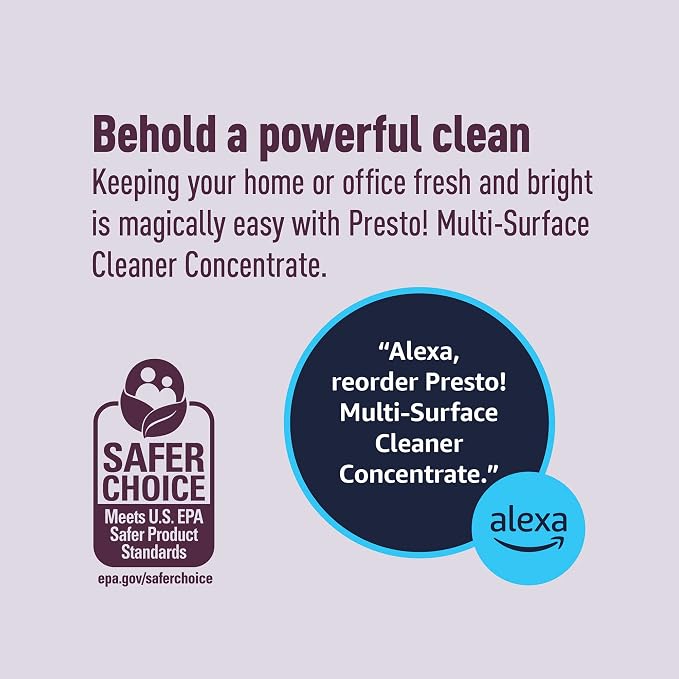 Amazon Brand – Presto! Multi-Surface Cleaner Concentrate, 2X Concentrated - Image 7