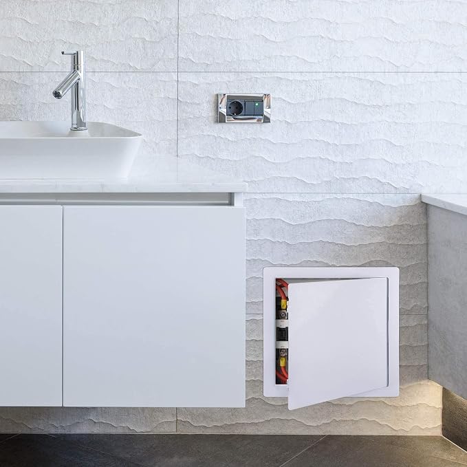 Plumbing Access Panel for Drywall 12 x 12 Inch Plastic Access Door Removable - Image 7