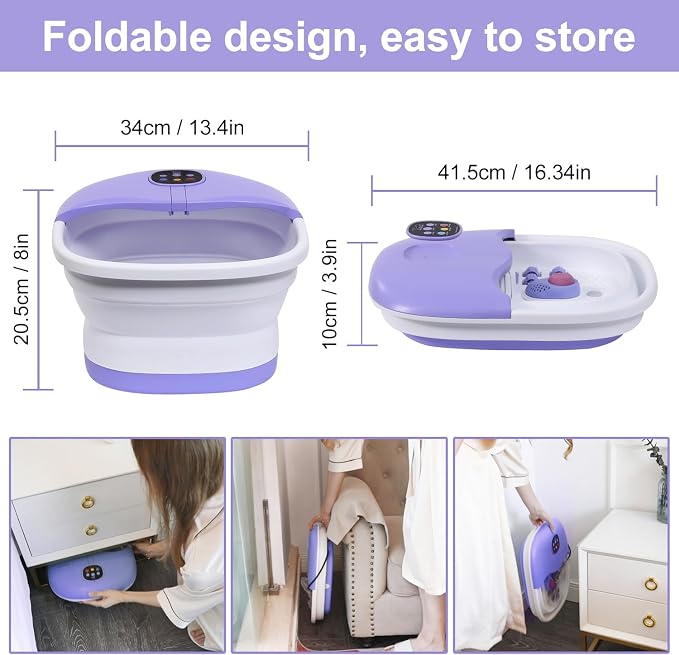 Collapsible Foot Spa Bath Massager - Image 5