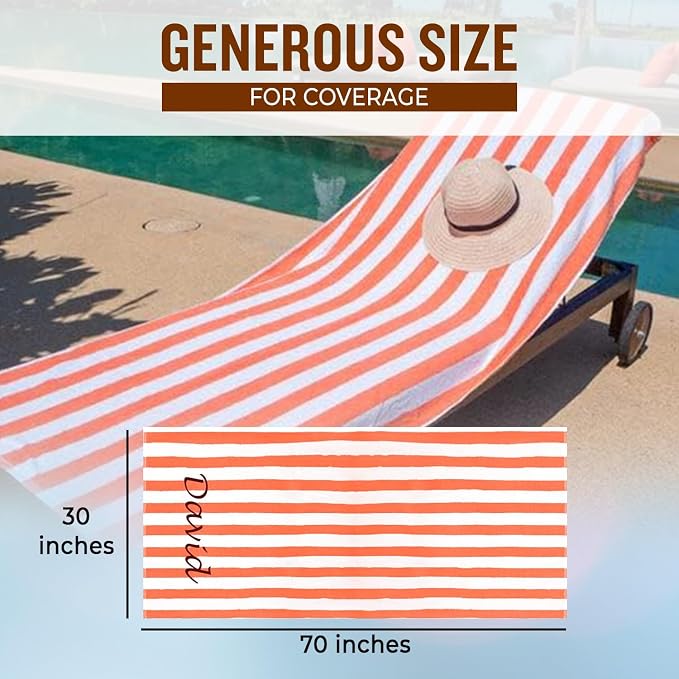 Personalized Passion Beach Towels - Image 4
