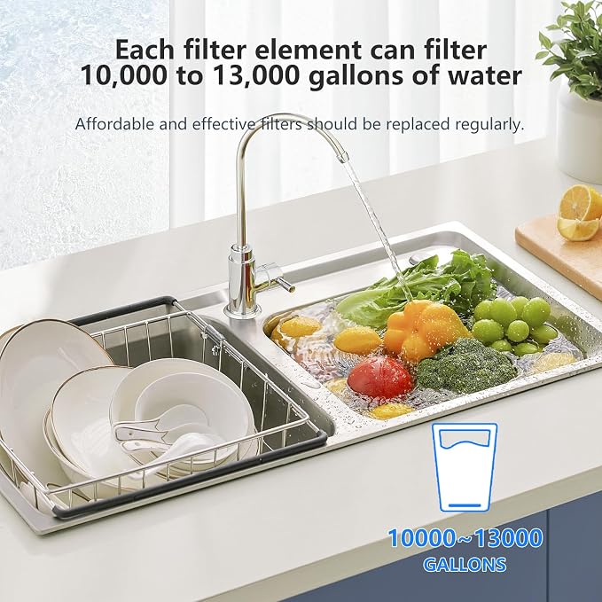 BLUERISE 5 Micron 10"x2.5" Wire Wound Whole House Water Filter Replacement - Image 7