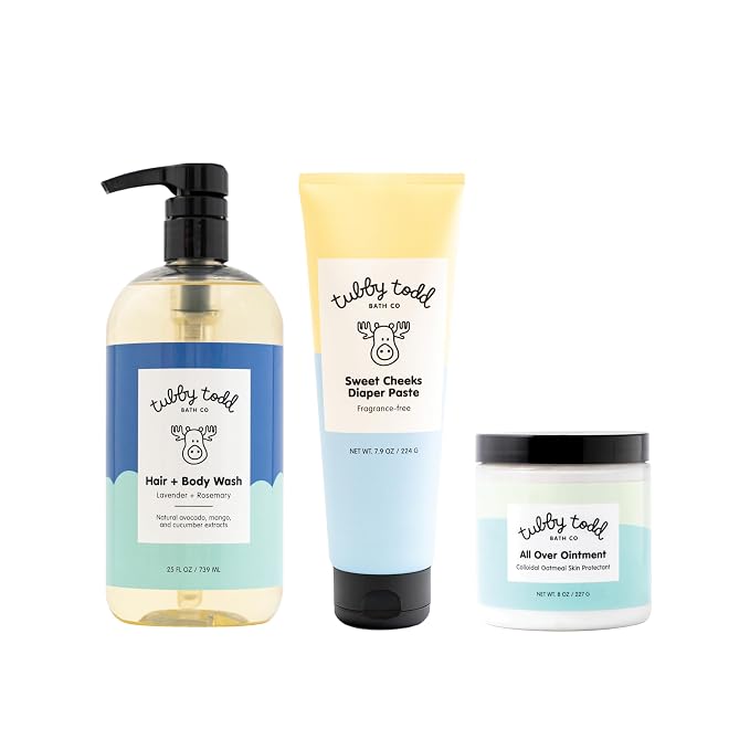 TUBBY TODD Baby Bundle Newborn Skin Care Set by TubbyTodd