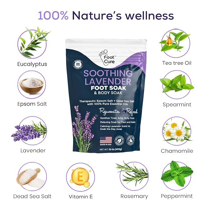 FOOT CURE Soothing Lavender Foot Spa - Image 5