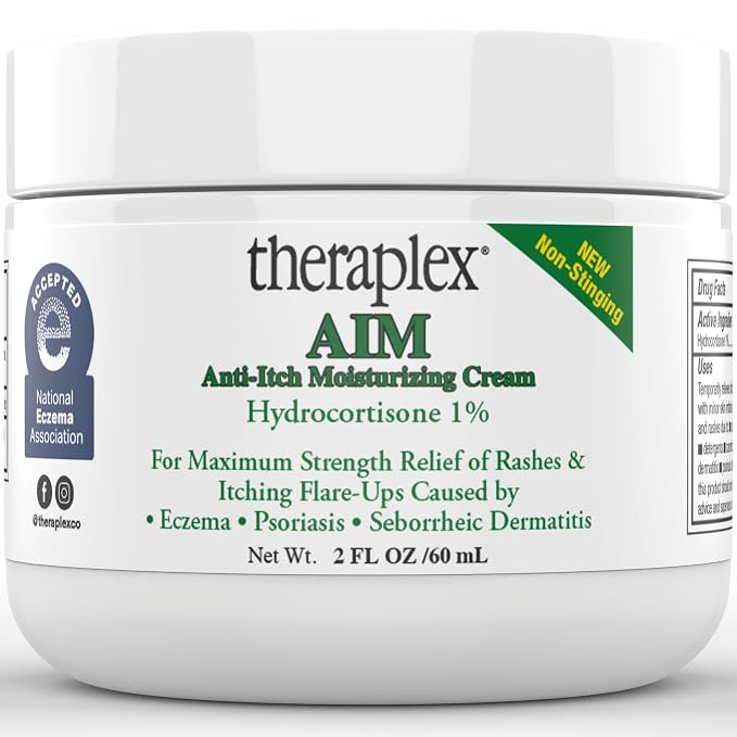 Theraplex AIM - Anti Itch Cream – 1% hydrocortisone by Theraplex
