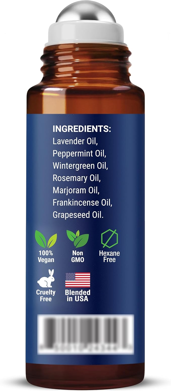 Muscle Relief Essential Oil Roll-On 10 ml - Image 8