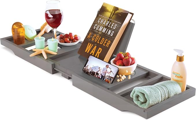 Wooden Bathtub Tray by Bamb%C3%BCsi