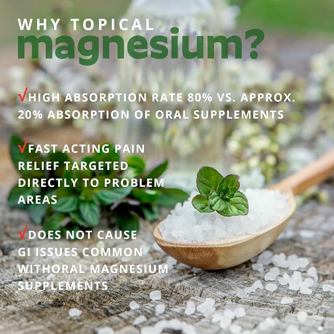2.2lb MagneSoothe Peppermint Magnesium Bath Salt - Image 5