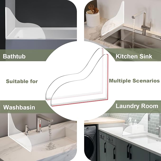 TheBlackSpot Shower Splash Guard - Image 3