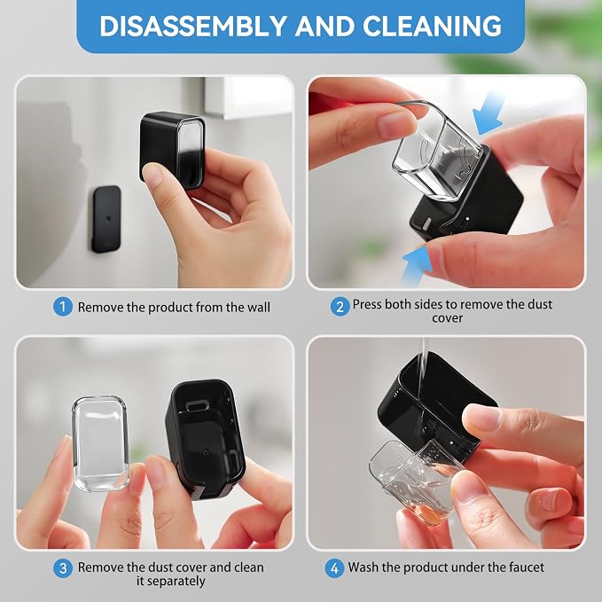 Toothbrush Holders for Bathrooms, Single Toothbrush Dispenser Storage Organizer - Image 6