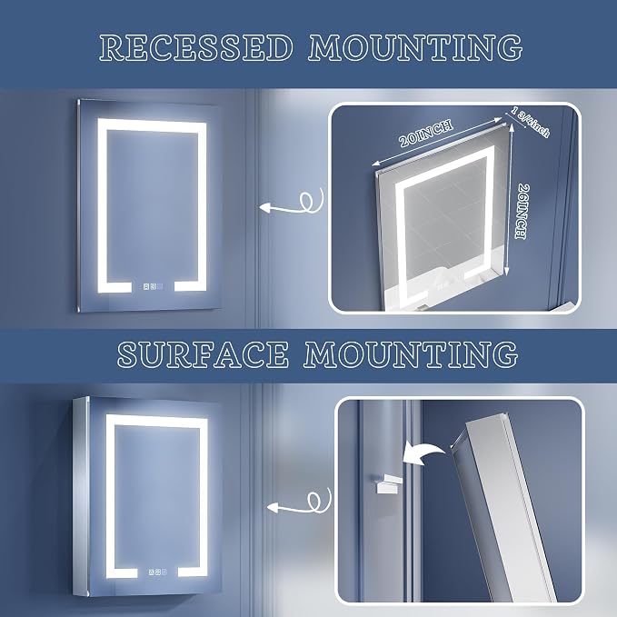 ExBrite Lighted Medicine Cabinet - Image 8