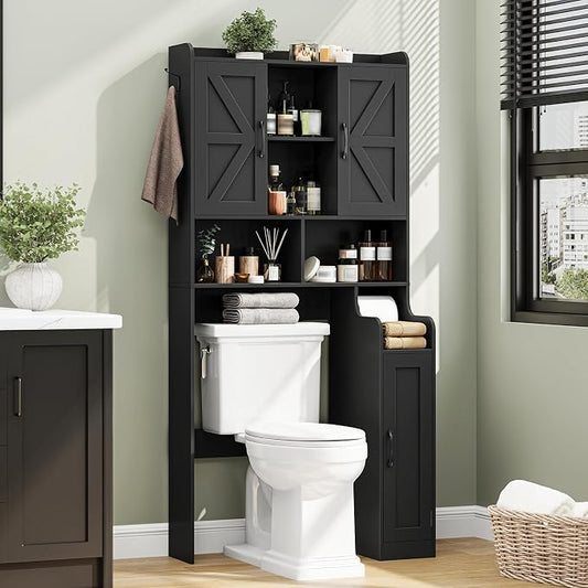 Over The Toilet Storage Cabinet, Bathroom Over Toilet Storage Organizer by Halitaa