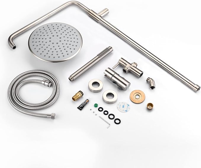 sumerain Brushed Nickel Retrofit Shower Systems - Image 6