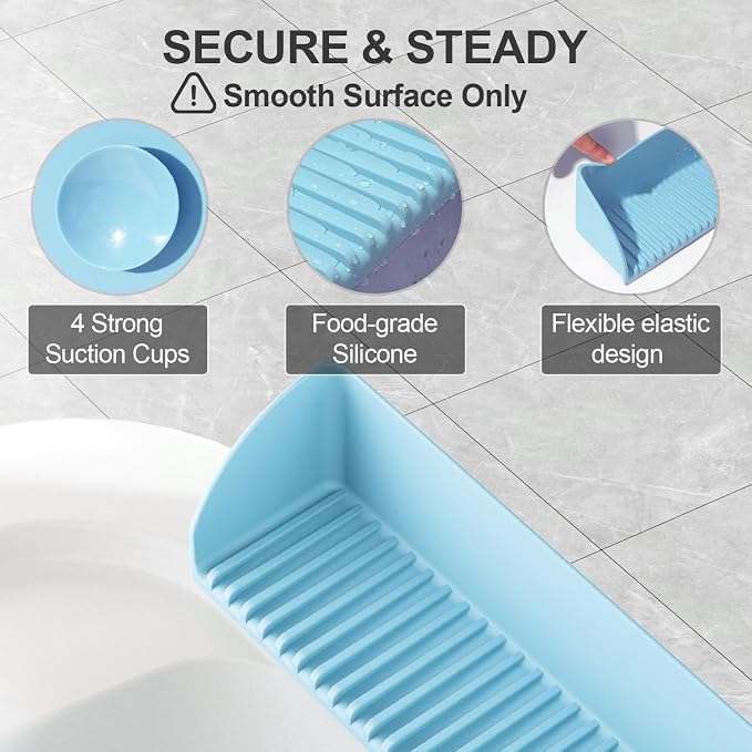 Roslim 2 Pack Splash Guard for Bathtub & Sink - Image 4