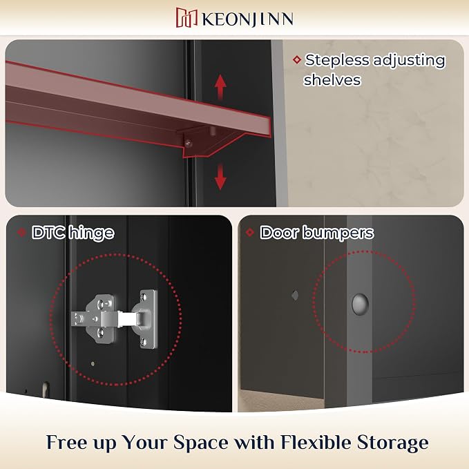 Keonjinn 20" x 26" Medicine Cabinets - Image 4