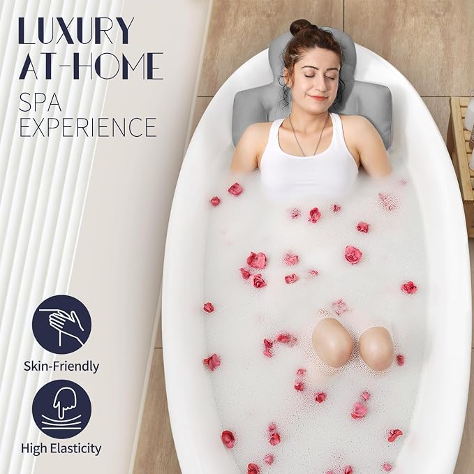 Full Body Bath Pillow for Bathtub, Thick Bathtub Cushion - Image 2