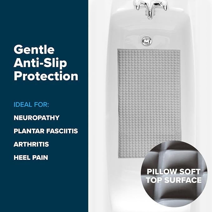 SlipX Solutions Extra Comfort Bathtub Mat Designed - Image 4
