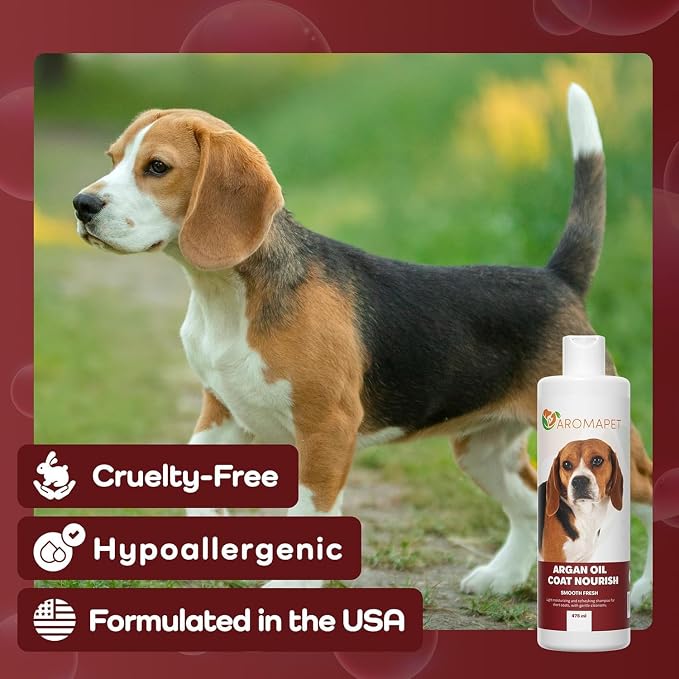 Argan Oil Coat Nourish Dog Shampoo - Image 7