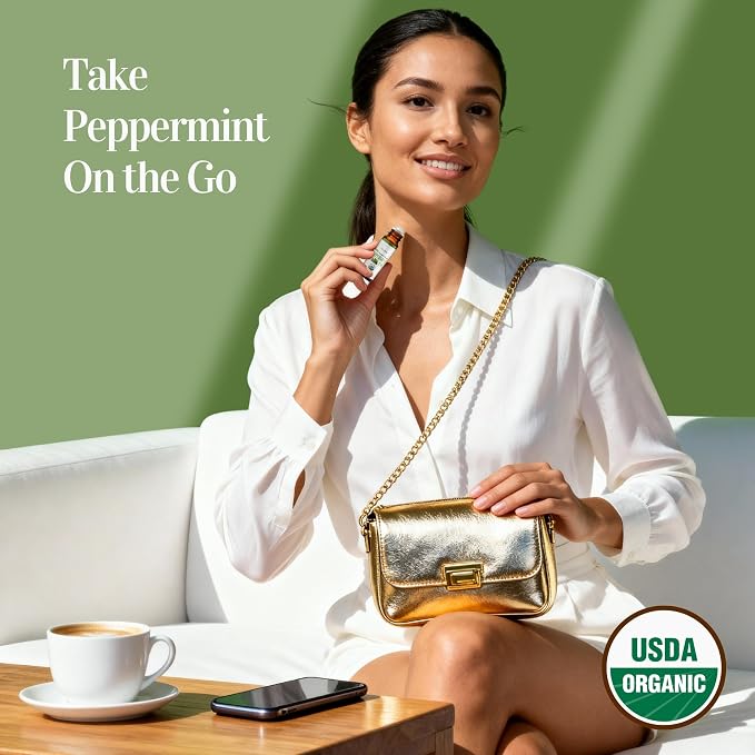 BodyJ4You Peppermint Essential Oil Roll On - Image 7