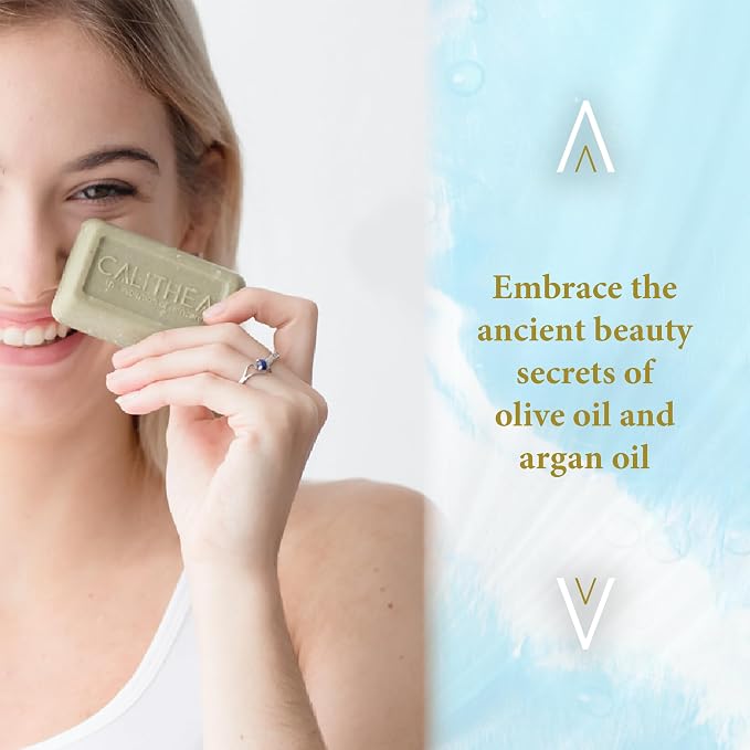 Calithea 3 Pack Soap Bars: Olive Oil Soap - Image 2