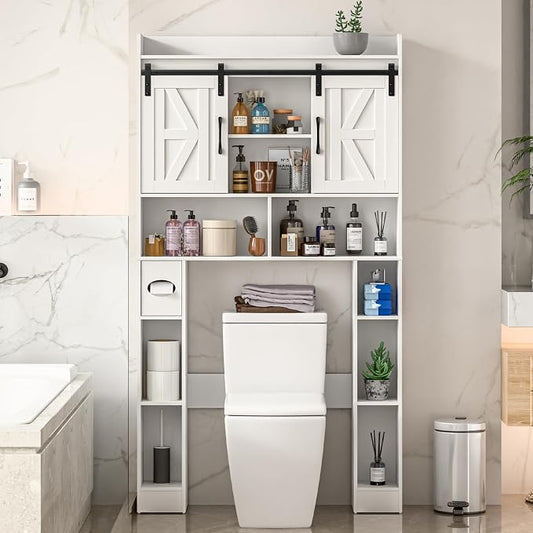 Farmhouse Storage Cabinet Over Toilet by Vabches