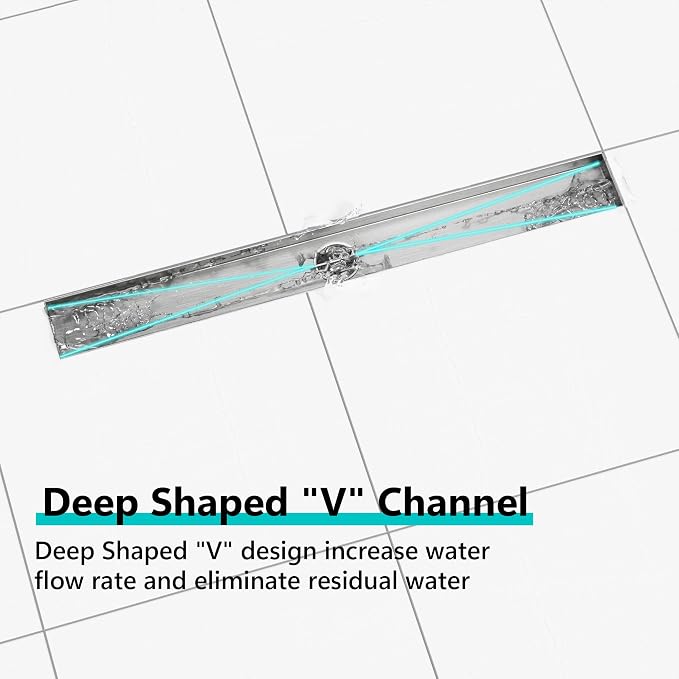 Neodrain 36-Inch Linear Shower Drain - Image 5
