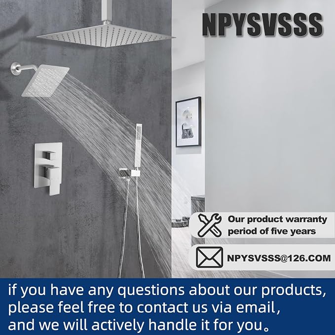 Shower System Dual Shower Heads - Image 9