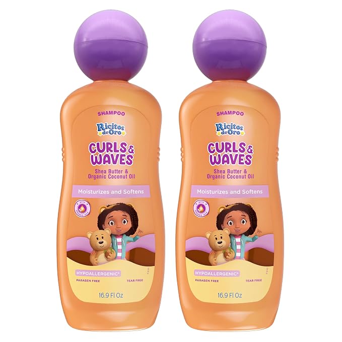Ricitos de Oro Curls & Waves Shampoo: Defines & Highlights Natural Curls by RicitosdeOro