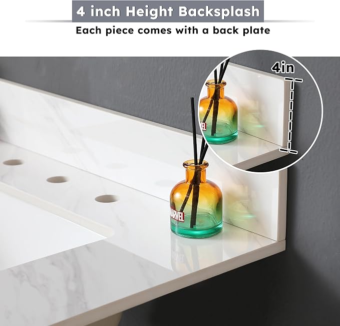 Montary 31"x 22" Bathroom Vanity Top - Image 5