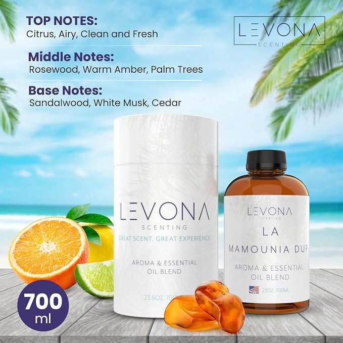 Levona Scent Aroma Diffuser Oil: Oil Diffuser Essential Oils - Image 2