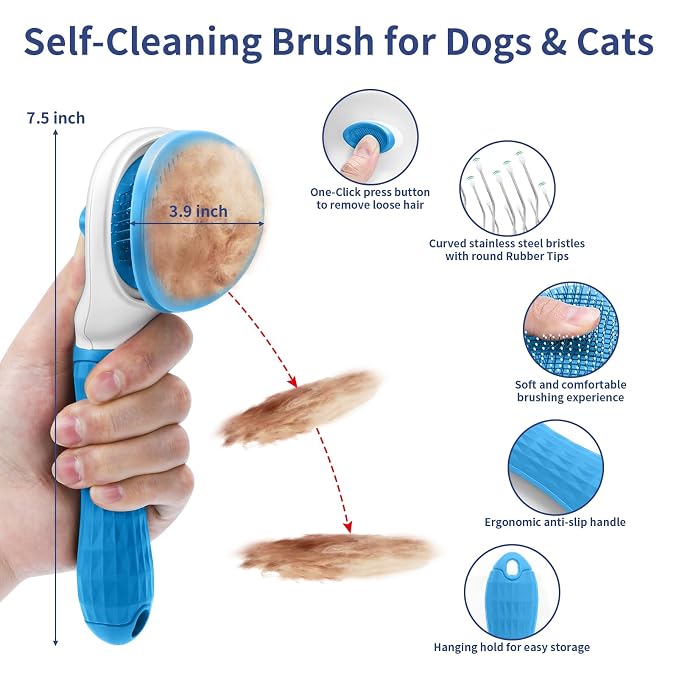 Dog Brush Grooming Kit 5 PCS - Image 3