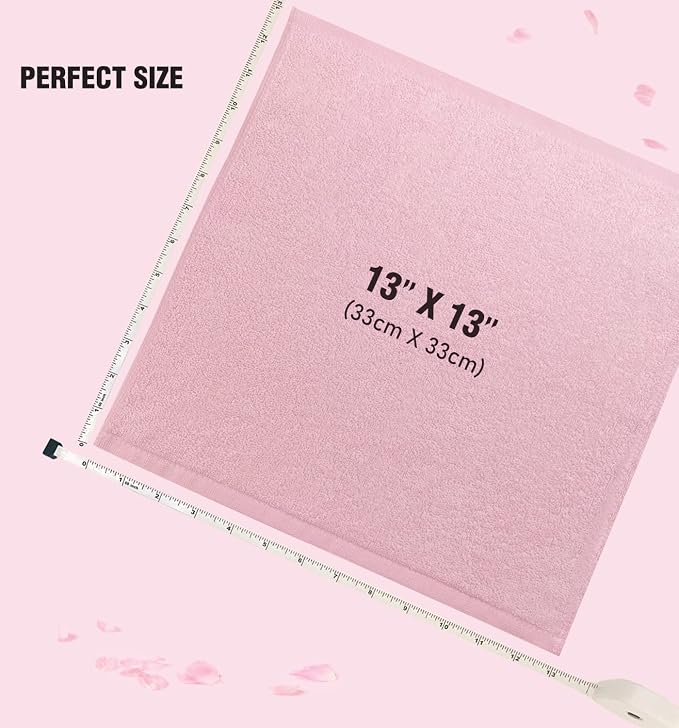 Washcloths 12 Pack 13" x 13" - Image 7