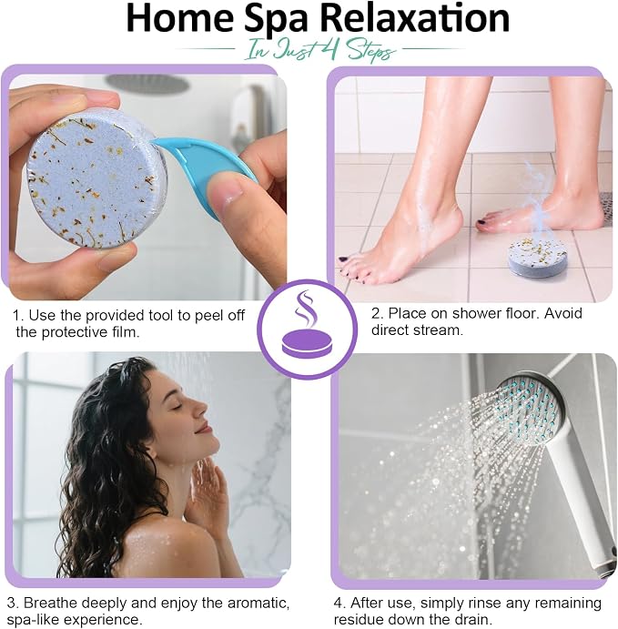 Shower Steamers Aromatherapy 8 Pcs - Image 7