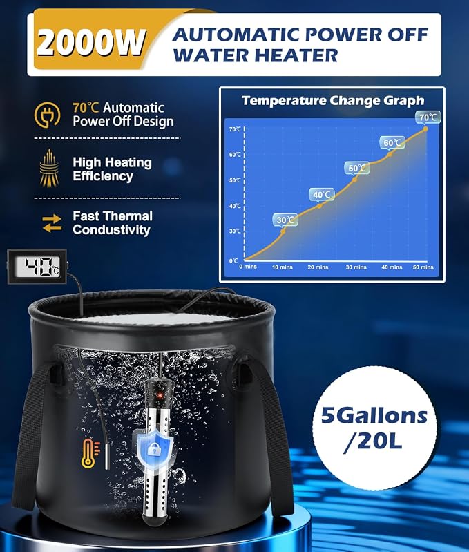 2026 Upgraded Portable Shower for Camping - Image 2