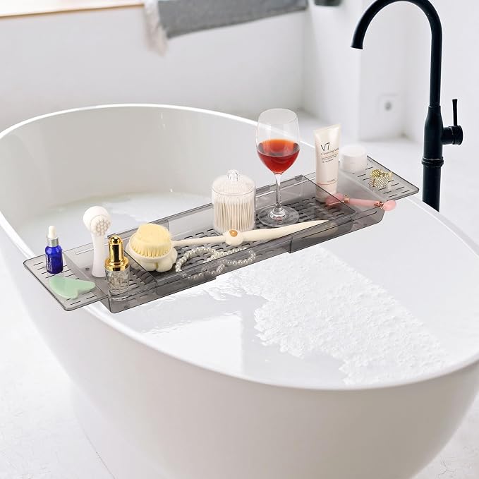 2 Pack Bathtub Tray Caddy - Image 6