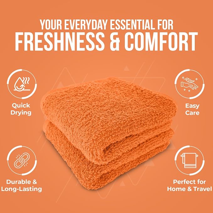 DAN RIVER 24 Pack Wash Cloths for Showering - Image 5