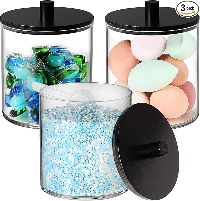 SheeChung 3 Pack 50 Oz Large Apothecary Jar by SheeChung