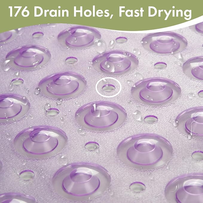 AmazerBath Shower Mat Non Slip 40 x 16 Inches, Shower Stall Mats - Image 5