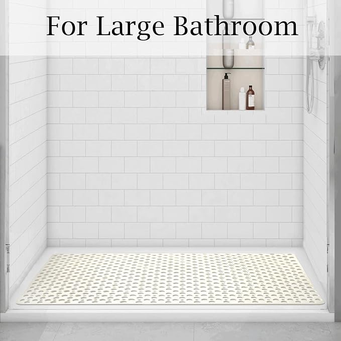 Extra Large Shower Mat Non Slip, 47 * 31 Inch Bath Mat - Image 7