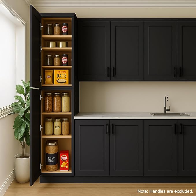 Storage Cabinet, 2 Soft Close Doors, 5 Adjustable Shelves, 2 Portion, - Image 7