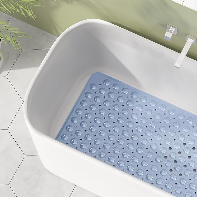 AmazerBath Shower Mat Non Slip 40 x 16 Inches, Shower Stall Mats - Image 3