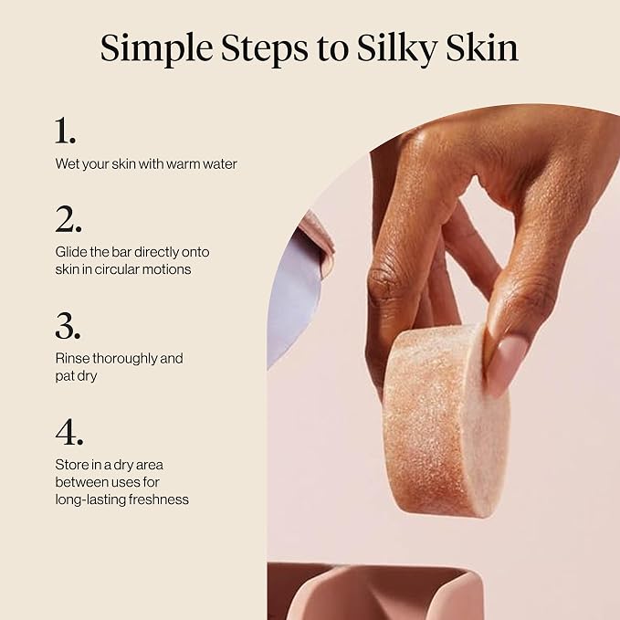 Kitsch Exfoliating Sugar Scrub for Body – All Natural Body Scrub Bar Soap for - Image 7
