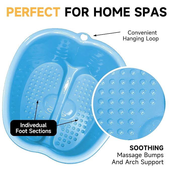 2 Pcs Foot Soaking Bath Basin - Image 6