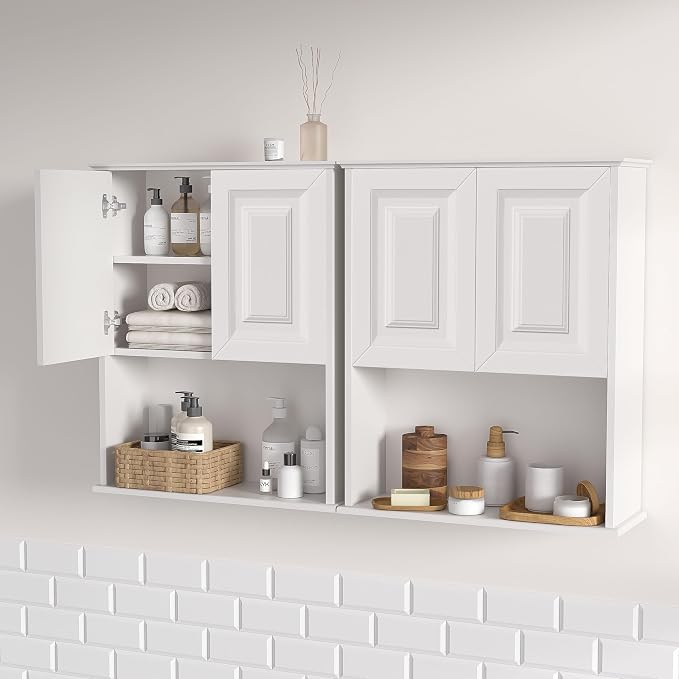 Bathroom Wall Cabinet Wooden by NewBeth