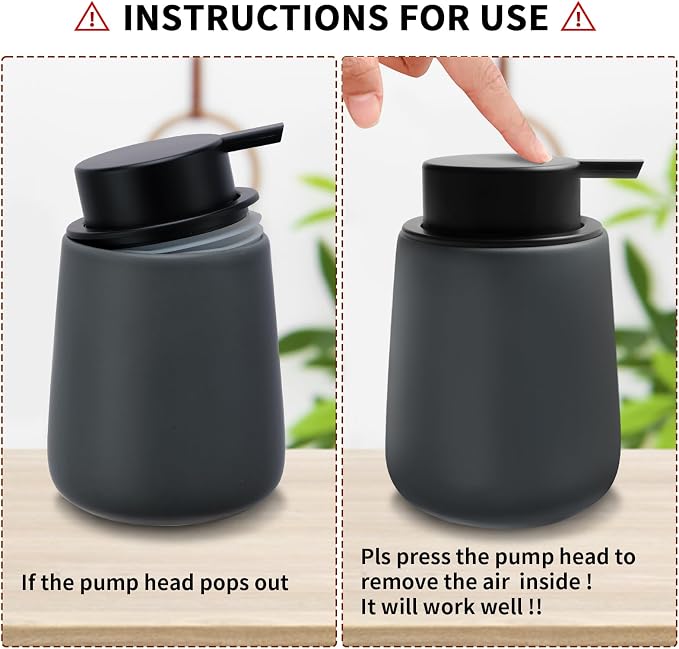 Soap Foaming Dispenser Ceramic - Image 4