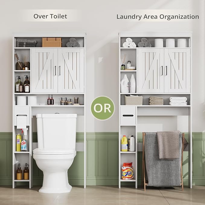 Over The Toilet Storage Cabinet - Image 7