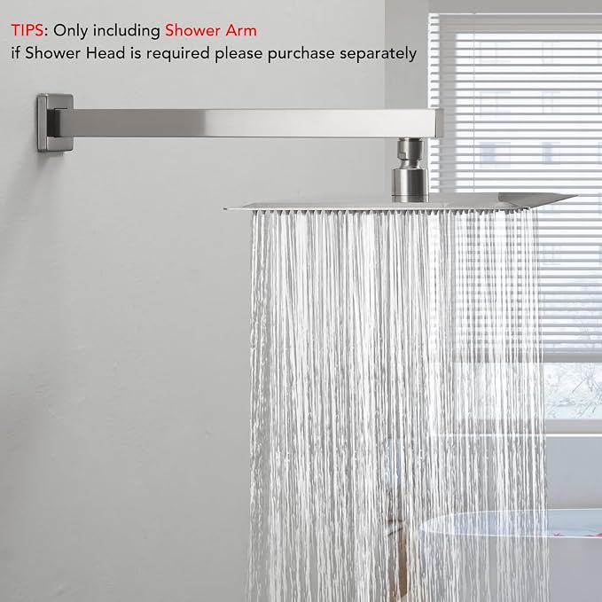BESy 14 Inches Straight Extended Shower Arm - Image 2