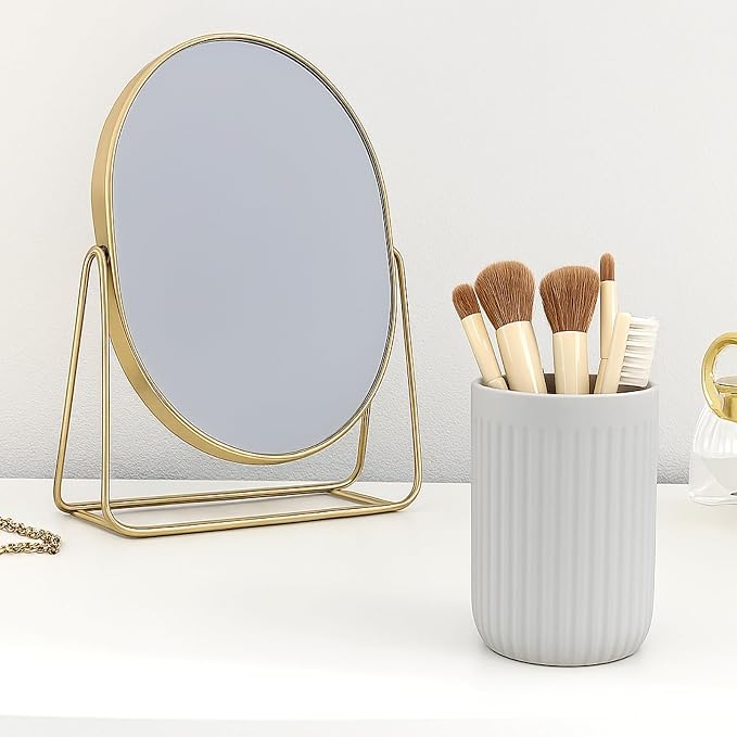 BosilunLife Ceramic Toothbrush Holder - 12oz Bathroom Toothbrush Holder Light - Image 2